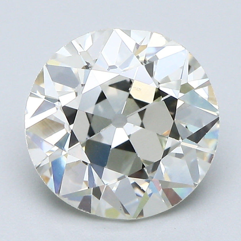 3.25 Carat Old European Cut Diamond color K Clarity VS2, natural diamonds, precious stones, engagement diamonds