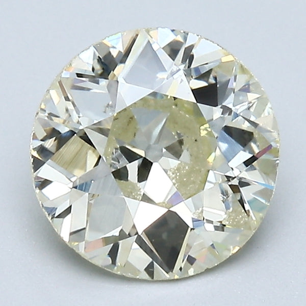1.83 Carat Old European Cut Vintage Natural Mined Diamond Q Color SI1 Clarity With GIA Certificate, natural diamonds, precious stones, engagement diamonds