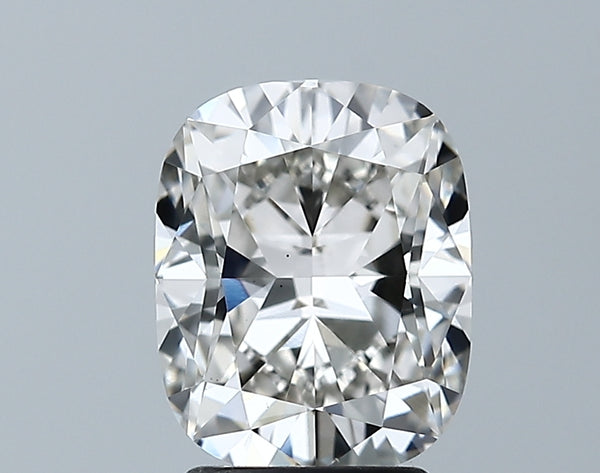 Lab-Grown 2.33 Carat Cushion Modified Brilliant Cut Diamond color I Clarity VS1 With GIA Certificate, precious stones, engagement diamonds