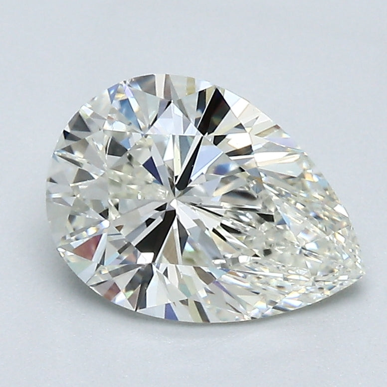 1.52 Carat Pear Shape Natural Mined Diamond J Color SI1 Clarity With GIA Certificate, natural diamonds, precious stones, engagement diamonds