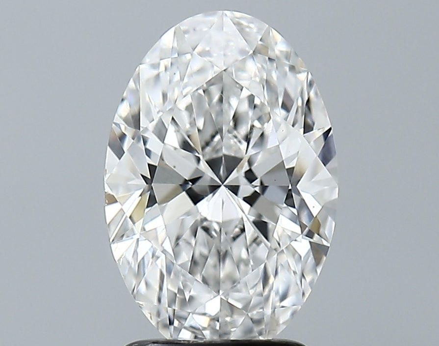 Lab-Grown 2.08 Carat Oval Shape Diamond color E Clarity VS1, precious stones, engagement diamonds