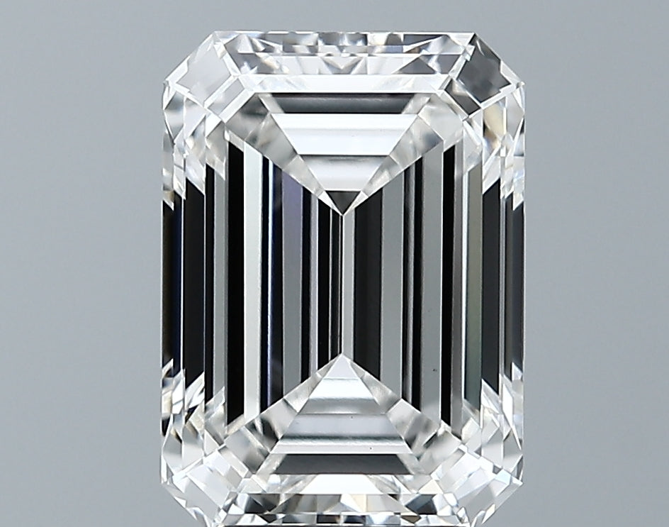 Lab-Grown 4.10 Carat Emerald Cut Diamond color F Clarity VS1 With GIA Certificate, precious stones, engagement diamonds