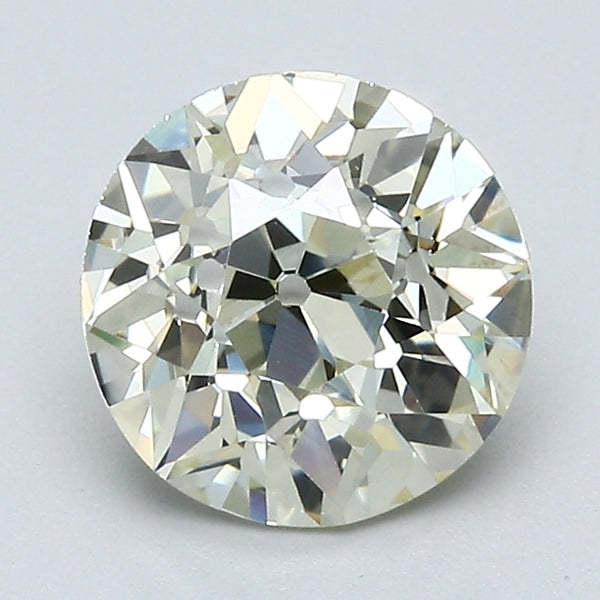 1.80 Carat Old European Cut Vintage Natural Mined Diamond O Color VVS2 Clarity With GIA Certificate, natural diamonds, precious stones, engagement diamonds