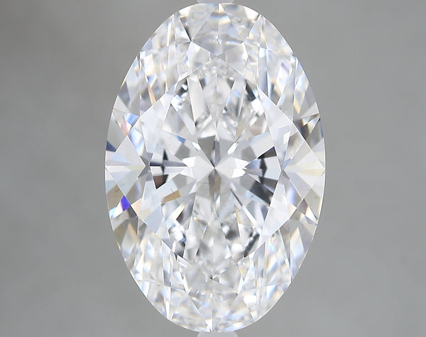 Lab-Grown 6.16 Carat Oval Shape Diamond color D Clarity VS2, precious stones, engagement diamonds
