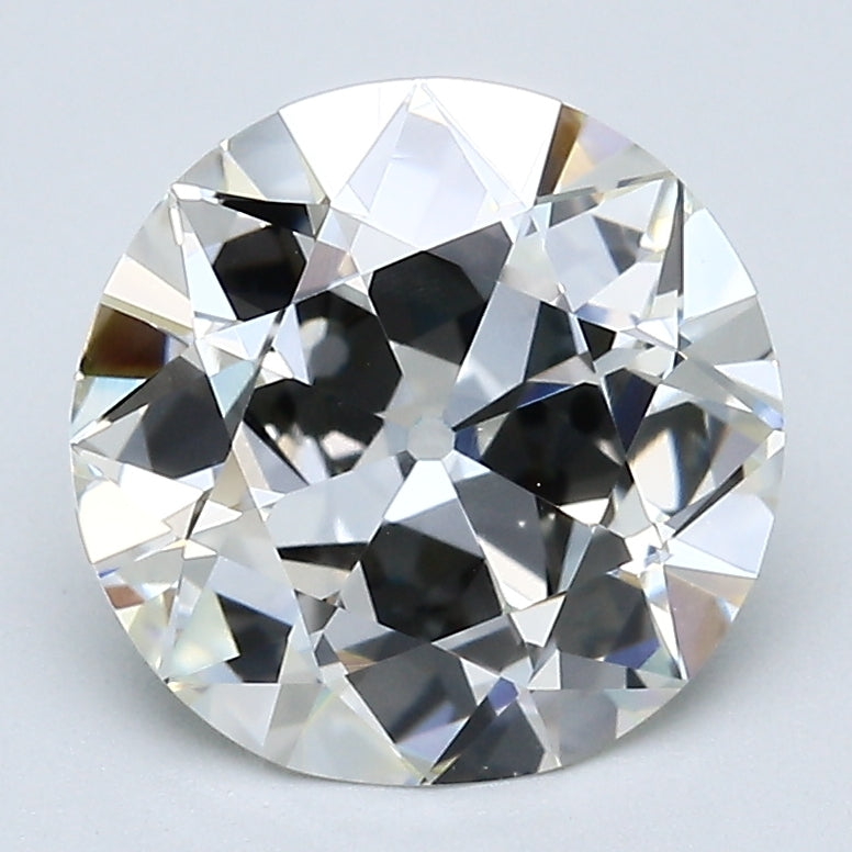 3.01 Carat Old European Cut Natural Mined Diamond K Color VS1 Clarity With GIA Certificate, natural diamonds, precious stones, engagement diamonds