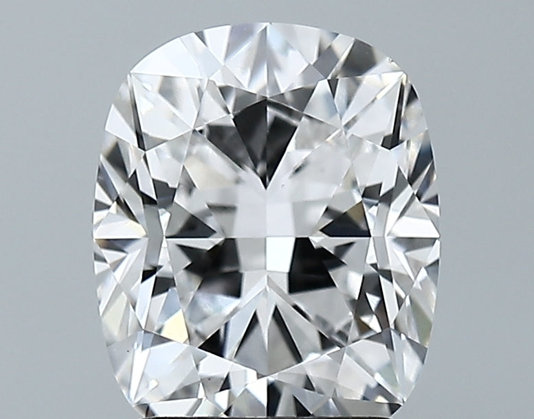 Lab-Grown 2.51 Carat Cushion Brilliant Diamond color E Clarity VS1 With GIA Certificate, precious stones, engagement diamonds