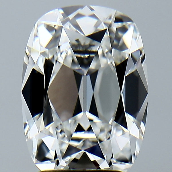Lab-Grown 3.19 Carat Antique Cushion Cut Diamond color E Clarity VVS1, precious stones, engagement diamonds