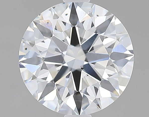 Lab-Grown 2.31 Carat Round Brilliant Diamond color E Clarity VS2 With GIA Certificate, precious stones, engagement diamonds