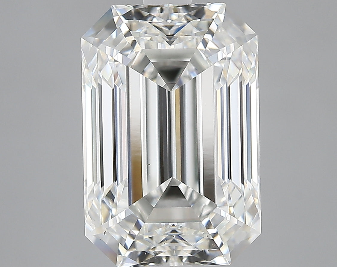 Lab-Grown 4.16 Carat Emerald Cut Diamond color F Clarity VVS2, precious stones, engagement diamonds