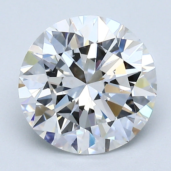 2.01 Carat Round Brilliant Natural Mined Diamond D Color VS1 Clarity With GIA Certificate, natural diamonds, precious stones, engagement diamonds
