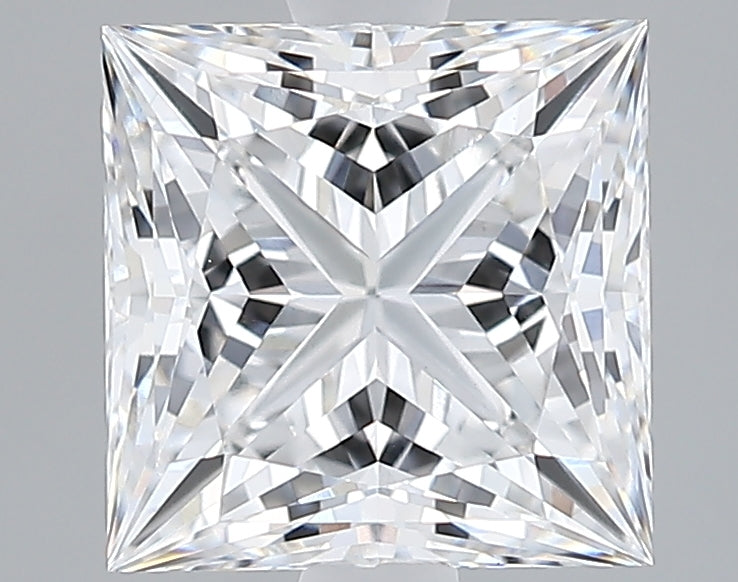Lab-Grown 2.25 Carat Princess Cut Diamond color D Clarity VS1 With GIA Certificate, precious stones, engagement diamonds