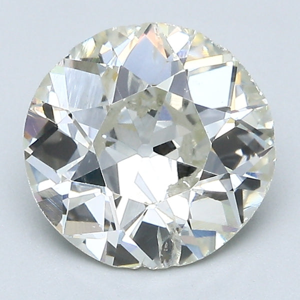 2.11 Carat Old European Cut Natural Mined Diamond K Color I1 Clarity With GIA Certificate, natural diamonds, precious stones, engagement diamonds