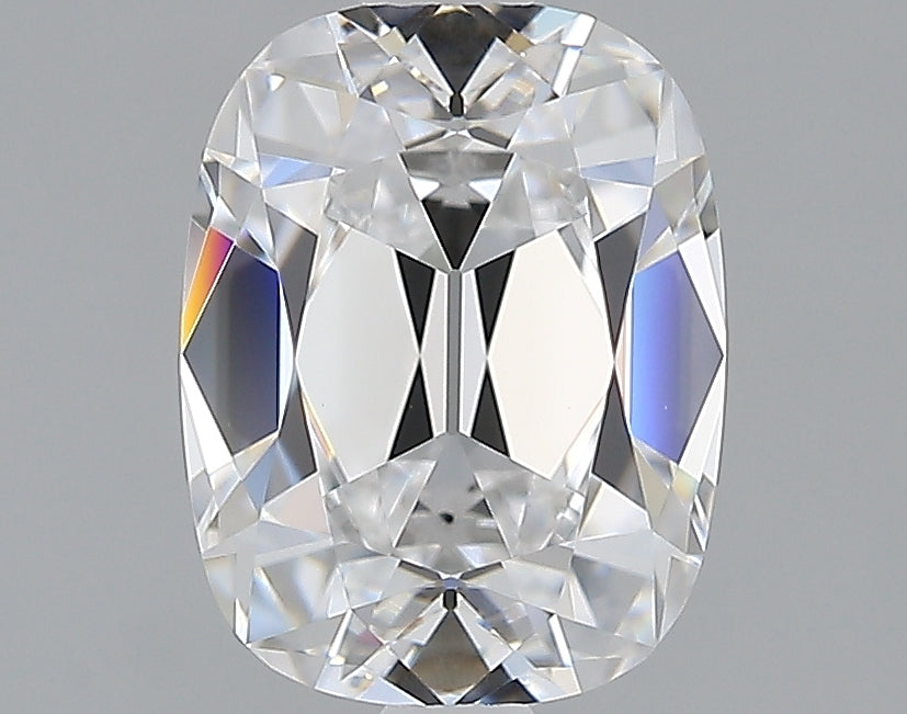 Lab-Grown 1.64 Carat Antique Cushion Cut Diamond color D Clarity VVS2, precious stones, engagement diamonds