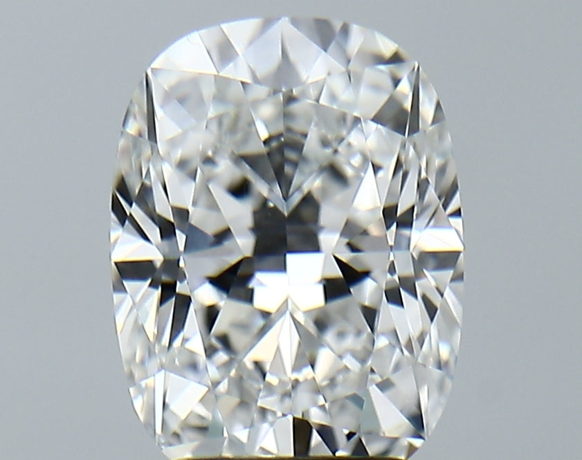 Lab-Grown 2.86 Carat Cushion Brilliant Diamond color E Clarity VVS2, precious stones, engagement diamonds