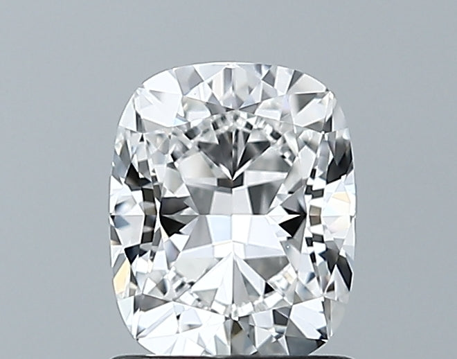 Lab-Grown 1.00 Carat Cushion Modified Brilliant Cut Diamond color E Clarity VS1 With GIA Certificate, precious stones, engagement diamonds