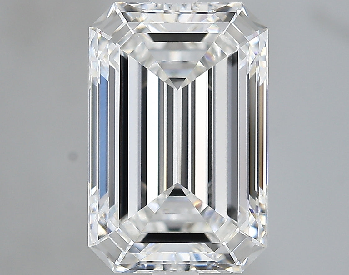 Lab-Grown 3.65 Carat Emerald Cut Diamond color E Clarity VVS2, precious stones, engagement diamonds
