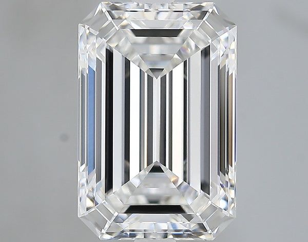 Lab-Grown 3.65 Carat Emerald Cut Diamond color E Clarity VVS2, precious stones, engagement diamonds