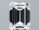 Lab-Grown 5.02 Carat Emerald Cut Diamond color E Clarity VS2 With GIA Certificate, precious stones, engagement diamonds