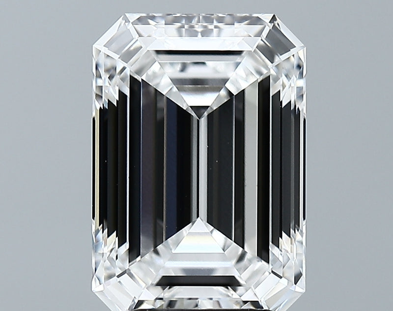 Lab-Grown 5.02 Carat Emerald Cut Diamond color E Clarity VS2 With GIA Certificate, precious stones, engagement diamonds