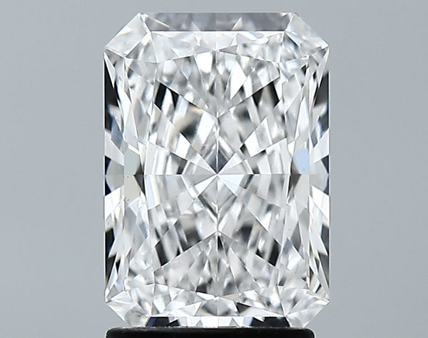 Lab-Grown 2.13 Carat Radiant Cut Diamond color D Clarity VS1 With GIA Certificate, precious stones, engagement diamonds