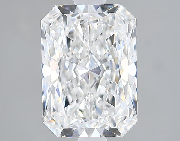 Lab-Grown 2.09 Carat Radiant Cut Diamond color E Clarity VVS2 With GIA Certificate, precious stones, engagement diamonds