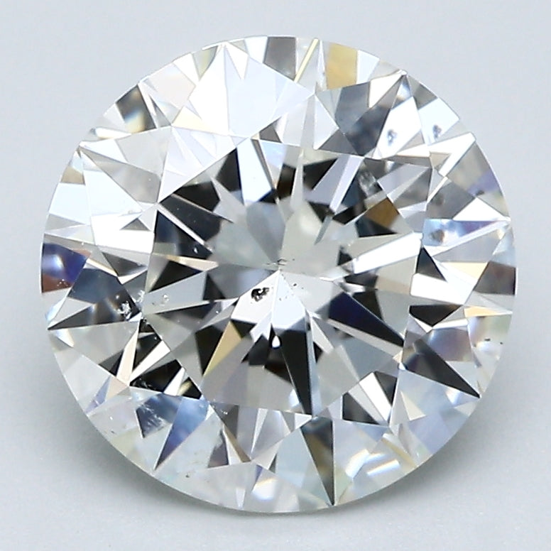3.29 Carat Round Brilliant Natural Mined Diamond H Color SI1 Clarity With GIA Certificate, natural diamonds, precious stones, engagement diamonds