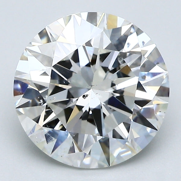 3.29 Carat Round Brilliant Natural Mined Diamond H Color SI1 Clarity With GIA Certificate, natural diamonds, precious stones, engagement diamonds