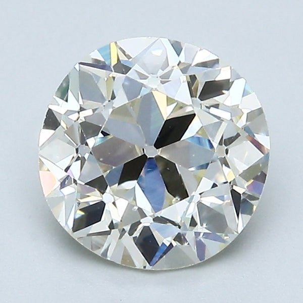 2.06 Carat Old European Cut Diamond color L Clarity SI1, natural diamonds, precious stones, engagement diamonds