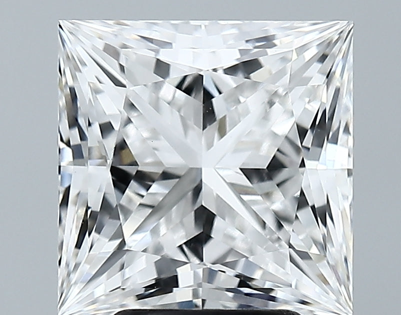 Lab-Grown 4.15 Carat Princess Cut Diamond color E Clarity VVS2 With GIA Certificate, precious stones, engagement diamonds