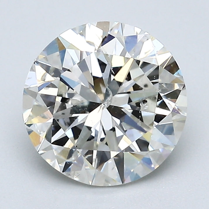 2.00 Carat Round Brilliant Natural Mined Diamond J Color I1 Clarity With GIA Certificate, natural diamonds, precious stones, engagement diamonds