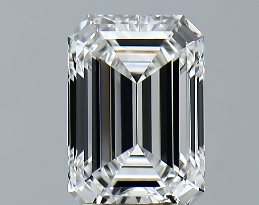 Lab-Grown 2.64 Carat Emerald Cut Diamond color E Clarity VVS2, precious stones, engagement diamonds
