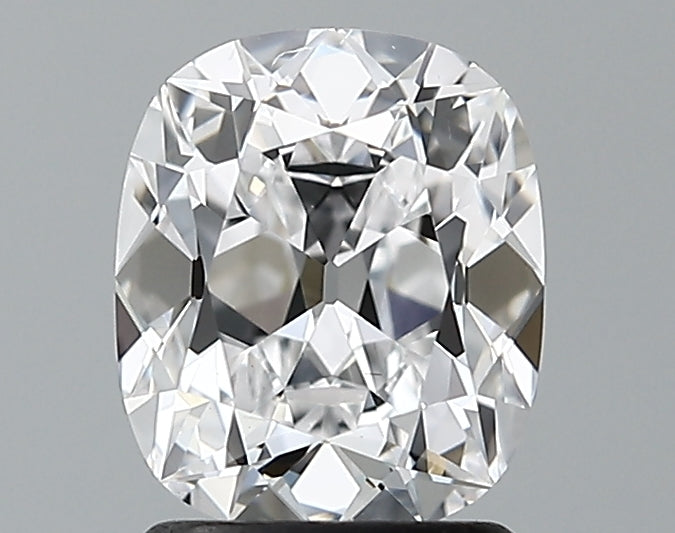 Lab-Grown 1.57 Carat Antique Cushion Cut Diamond color F Clarity VS2 With GIA Certificate, precious stones, engagement diamonds