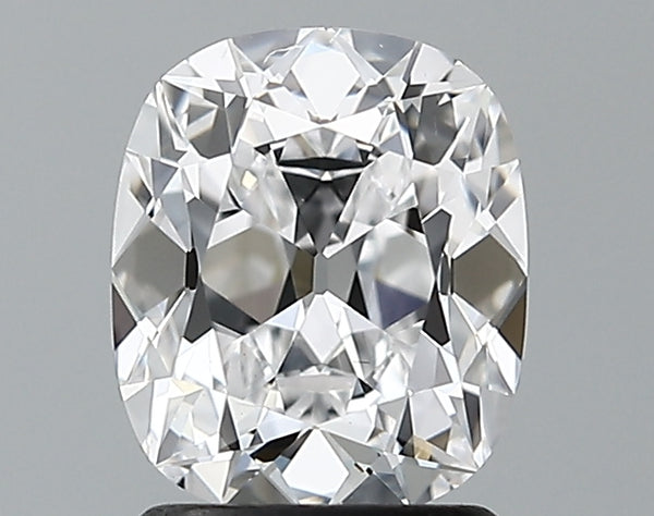 Lab-Grown 1.57 Carat Antique Cushion Cut Diamond color F Clarity VS2 With GIA Certificate, precious stones, engagement diamonds