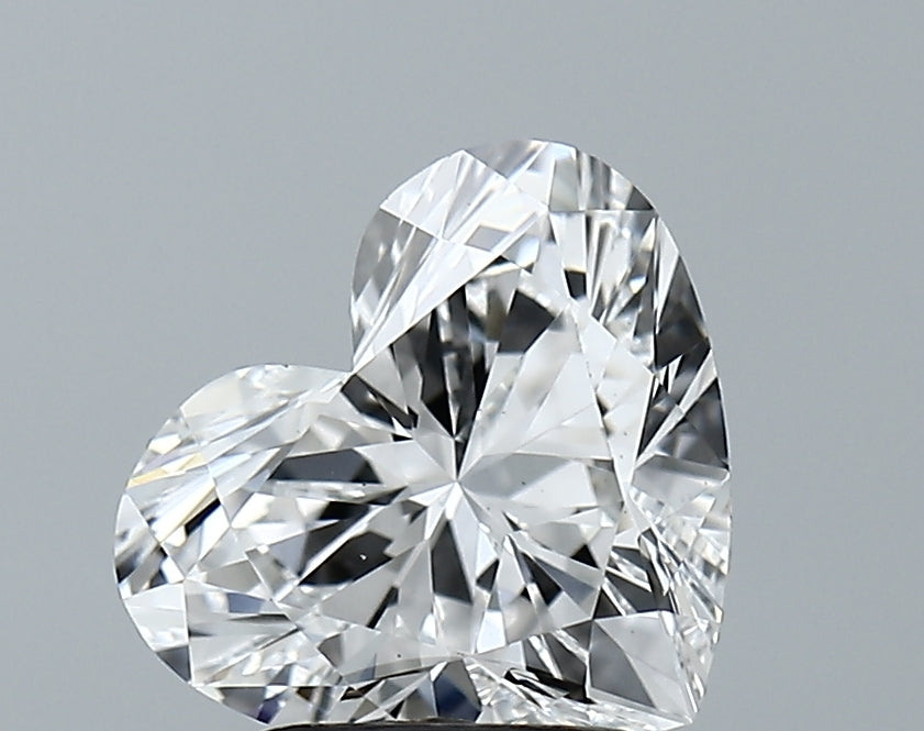 Lab-Grown 2.08 Carat Heart Shape Diamond color E Clarity VS1 With GIA Certificate, precious stones, engagement diamonds
