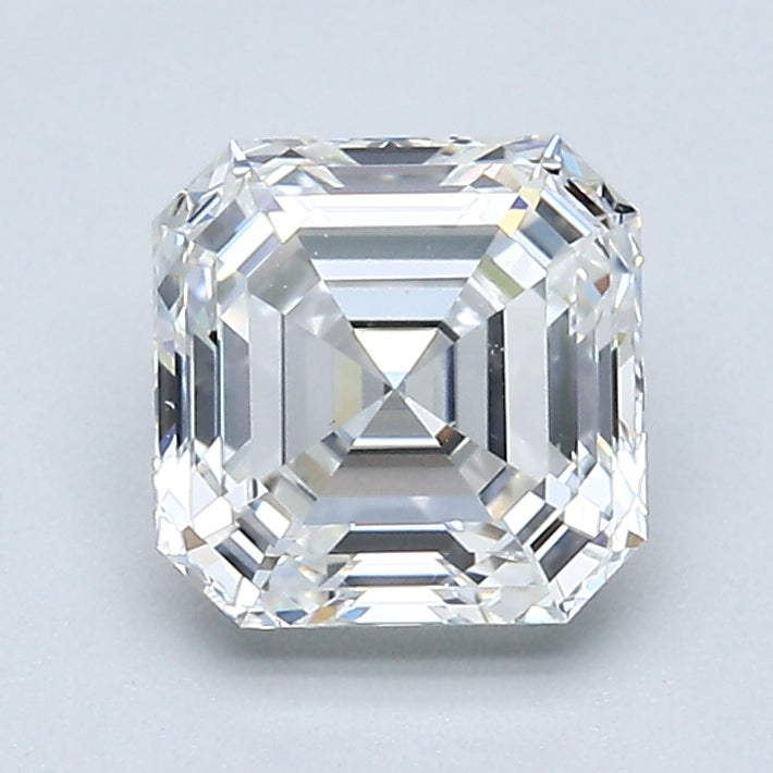 1.52 Carat Asscher Cut Natural Mined Diamond H Color VS1 Clarity With GIA Certificate, natural diamonds, precious stones, engagement diamonds