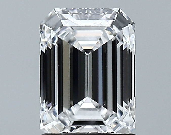 Lab-Grown 1.55 Carat Emerald Cut Diamond color D Clarity VVS2 With GIA Certificate, precious stones, engagement diamonds