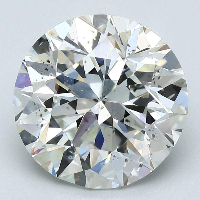 5.04 Carat Round Brilliant Diamond color J Clarity SI2, natural diamonds, precious stones, engagement diamonds