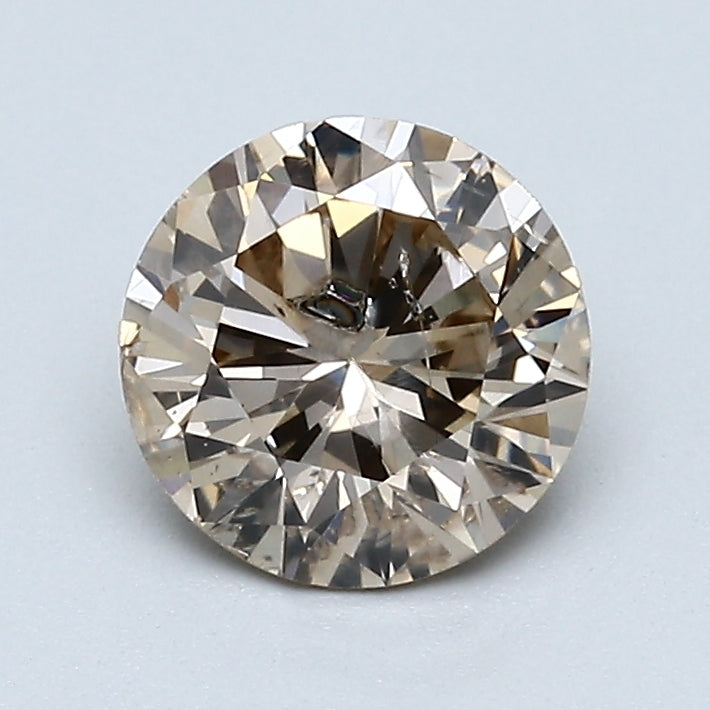 1.07 Carat Round Brilliant Natural Mined Diamond Y Color I2 Clarity With GIA Certificate, natural diamonds, precious stones, engagement diamonds