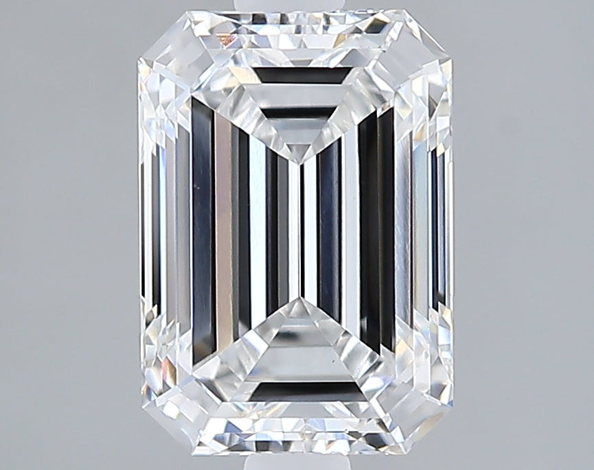 Lab-Grown 1.93 Carat Emerald Cut Diamond color E Clarity VVS2 With GIA Certificate, precious stones, engagement diamonds