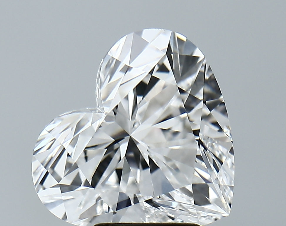 Lab-Grown 4.18 Carat Heart Shape Diamond color E Clarity VVS2 With GIA Certificate, precious stones, engagement diamonds