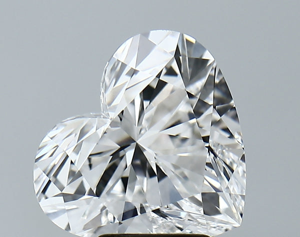 Lab-Grown 4.18 Carat Heart Shape Diamond color E Clarity VVS2 With GIA Certificate, precious stones, engagement diamonds