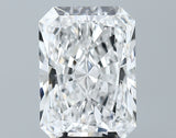 Lab-Grown 4.26 Carat Radiant Cut Diamond color E Clarity VVS2 With GIA Certificate, precious stones, engagement diamonds