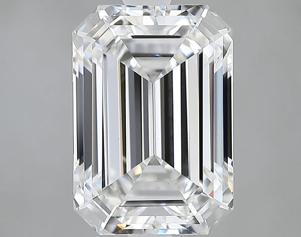 Lab-Grown 2.85 Carat Emerald Cut Diamond color E Clarity VS1, precious stones, engagement diamonds