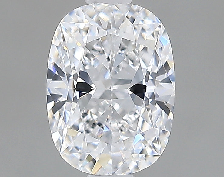Lab-Grown 1.00 Carat Cushion Brilliant Diamond color D Clarity VVS2, precious stones, engagement diamonds