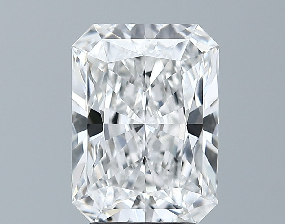 Lab-Grown 2.93 Carat Radiant Cut Diamond color E Clarity VVS2 With GIA Certificate, precious stones, engagement diamonds