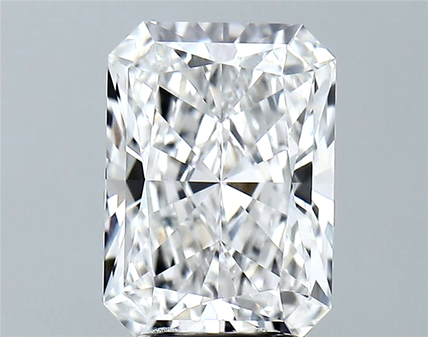 Lab-Grown 2.93 Carat Radiant Cut Diamond color E Clarity VVS2 With GIA Certificate, precious stones, engagement diamonds