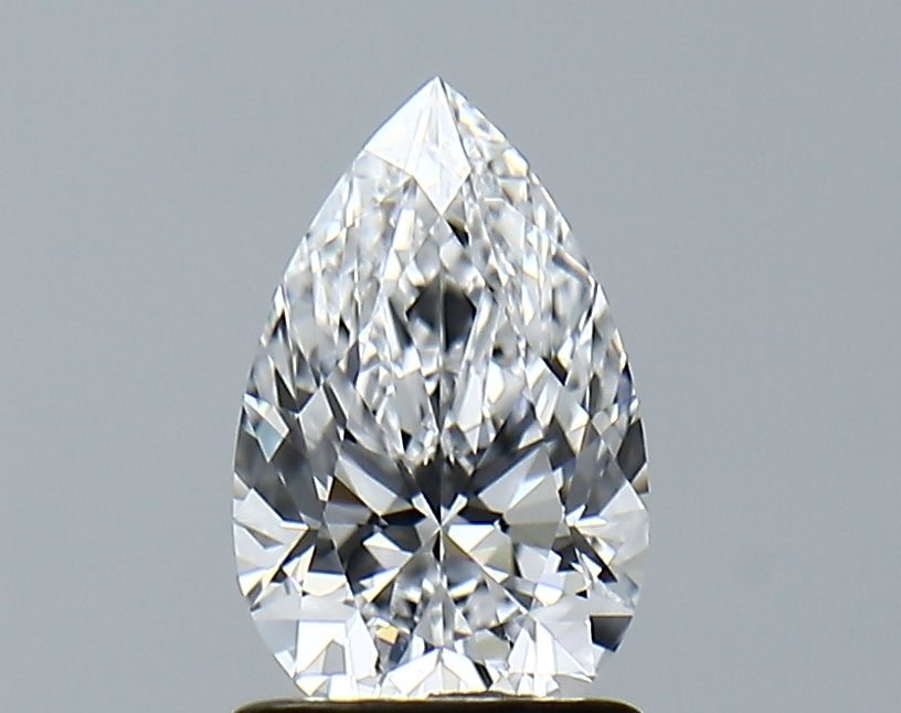 Lab-Grown 1.07 Carat Pear Shape Diamond color D Clarity VVS1 With GIA Certificate, precious stones, engagement diamonds