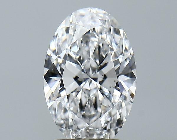 Lab-Grown 2.22 Carat Oval Shape Diamond color D Clarity VVS2 With GIA Certificate, precious stones, engagement diamonds