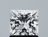 Lab-Grown 1.13 Carat Princess Cut Diamond color D Clarity VS1 With GIA Certificate, precious stones, engagement diamonds