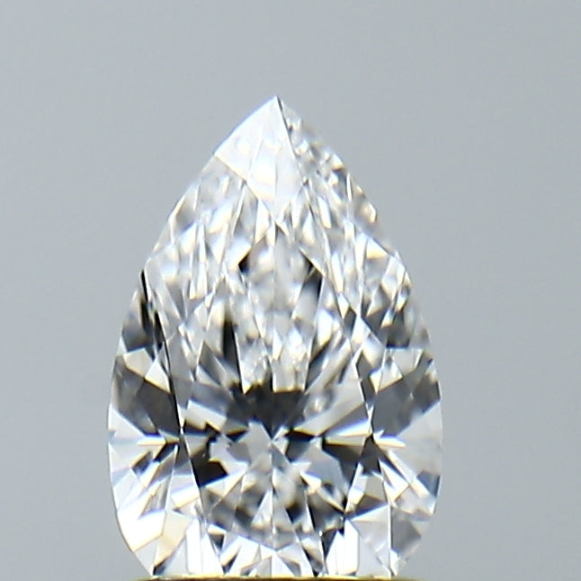 Lab-Grown 1.03 Carat Pear Shape Diamond color D Clarity VVS2, precious stones, engagement diamonds